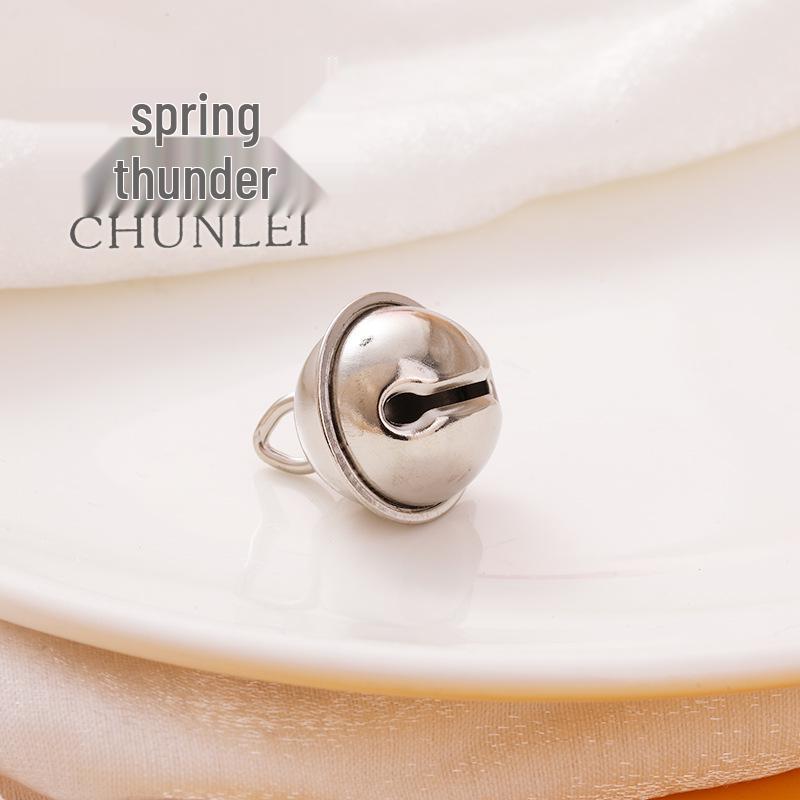 22mm Nickel-Plated Tiger Mouth Bell: Jewelry, Craft, Pet Collar & Holiday Decoration
22mm Nickel-Plated Tiger Mouth Bell: Jewelry, Craft, Pet Collar & Holiday Decoration