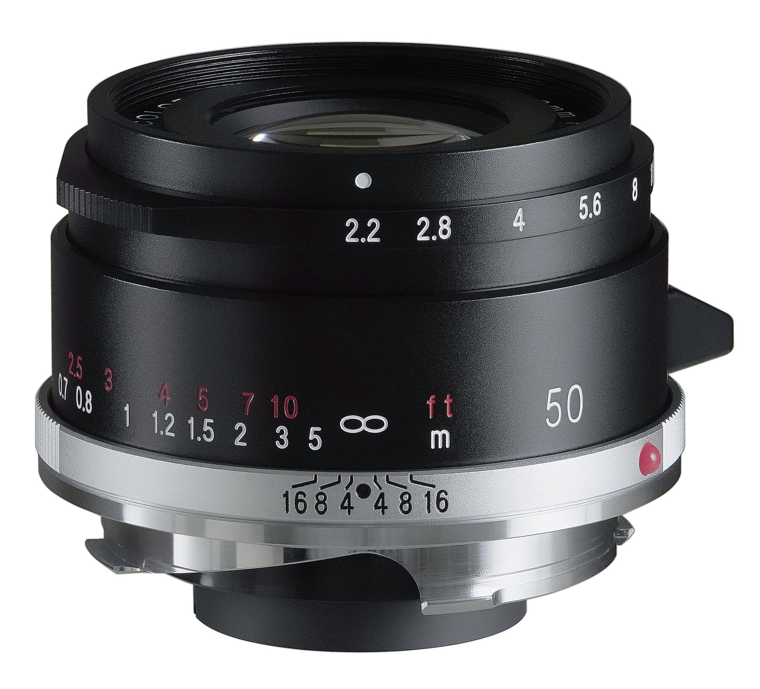 Voigtlander 50mm VM Black Single Focus Standard Lens Manual Focus Leica M Mount Сумісний змінний об’єктив COLOR-SKOPAR F2.2
Voigtlander 50mm VM Black Single Focus Standard Lens Manual Focus Leica M Mount Сумісний змінний об’єктив COLOR-SKOPAR F2.2