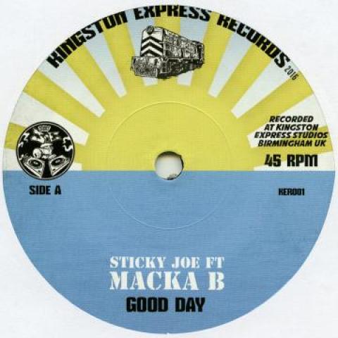 7inch Record MACKA B, STICKY JOE / ITAL HORNS, S - Good Day / Good Day Version KER001 Kingston Expres 2016 UK Reggae, Ska & Dub
7inch Record MACKA B, STICKY JOE / ITAL HORNS, S - Good Day / Good Day Version KER001 Kingston Expres 2016 UK Reggae, Ska & Dub