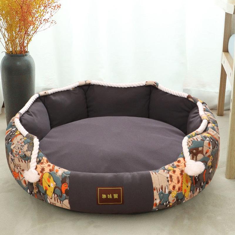 Кровать для собак, кошек, круглая конура, средний маленький диван для собак, подушка-кровать, успокаивающая кровать для собак, дом, аксессуары для домашних животных L
Кровать для собак, кошек, круглая конура, средний маленький диван для собак, подушка-кровать, успокаивающая кровать для собак, дом, аксессуары для домашних животных L