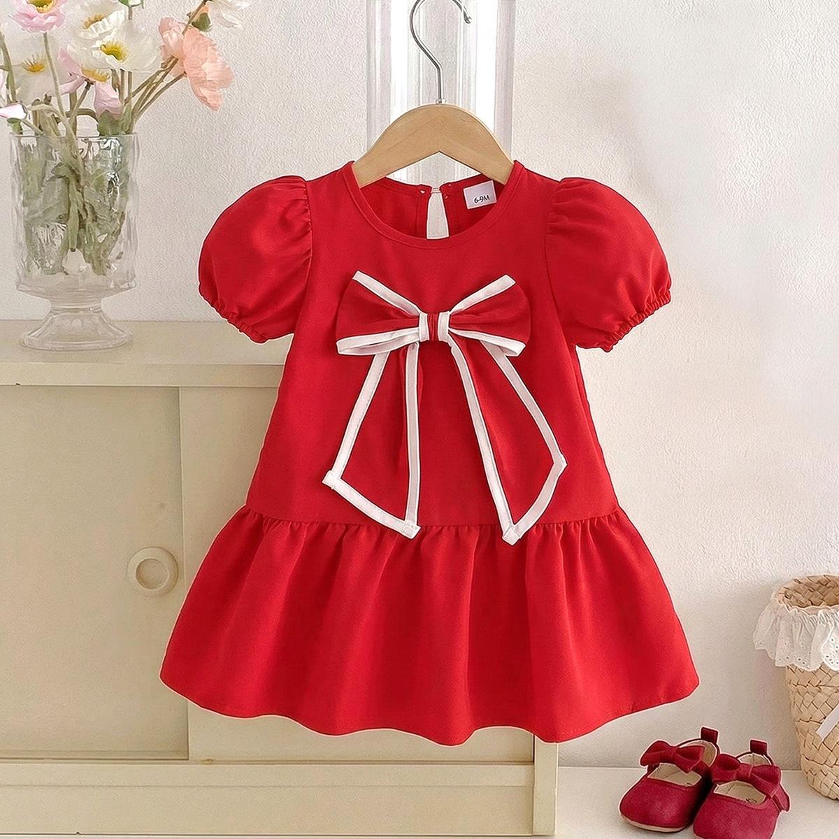 Girls Red Princess Dress - Summer Children s Cute Bow Tie Dress - Birthday Party 1st Birthday Formal Attire 6-9m красный
Girls Red Princess Dress - Summer Children s Cute Bow Tie Dress - Birthday Party 1st Birthday Formal Attire 6-9m красный