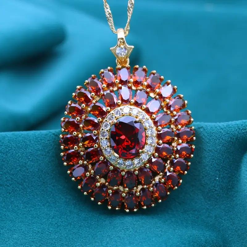 2026 Geometric Design Heavy Industry Color Zircon Pendant Necklace Jewelry 45CM красный
2026 Geometric Design Heavy Industry Color Zircon Pendant Necklace Jewelry 45CM красный