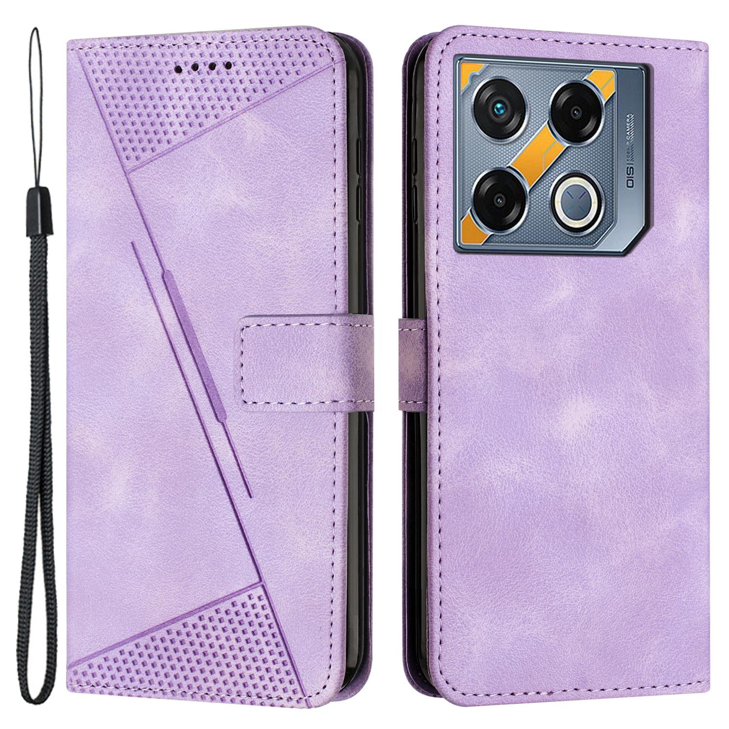 For Infinix GT 20 Pro 5G Case Leather Wallet Shockproof Flip Cover Triangle Imprinted Purple
For Infinix GT 20 Pro 5G Case Leather Wallet Shockproof Flip Cover Triangle Imprinted Purple