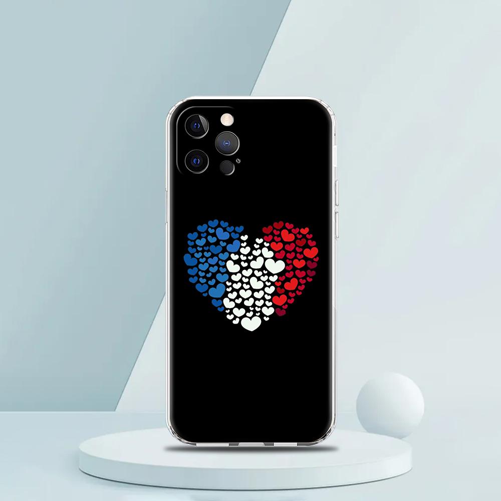 France flag Phone Case For iPhone 15 14 13 12 Mini 11 Pro Max XS X XR 7 8 Plus Clear Shockproof Silicone TPU Cover iPhone 7 8 SE
France flag Phone Case For iPhone 15 14 13 12 Mini 11 Pro Max XS X XR 7 8 Plus Clear Shockproof Silicone TPU Cover iPhone 7 8 SE
