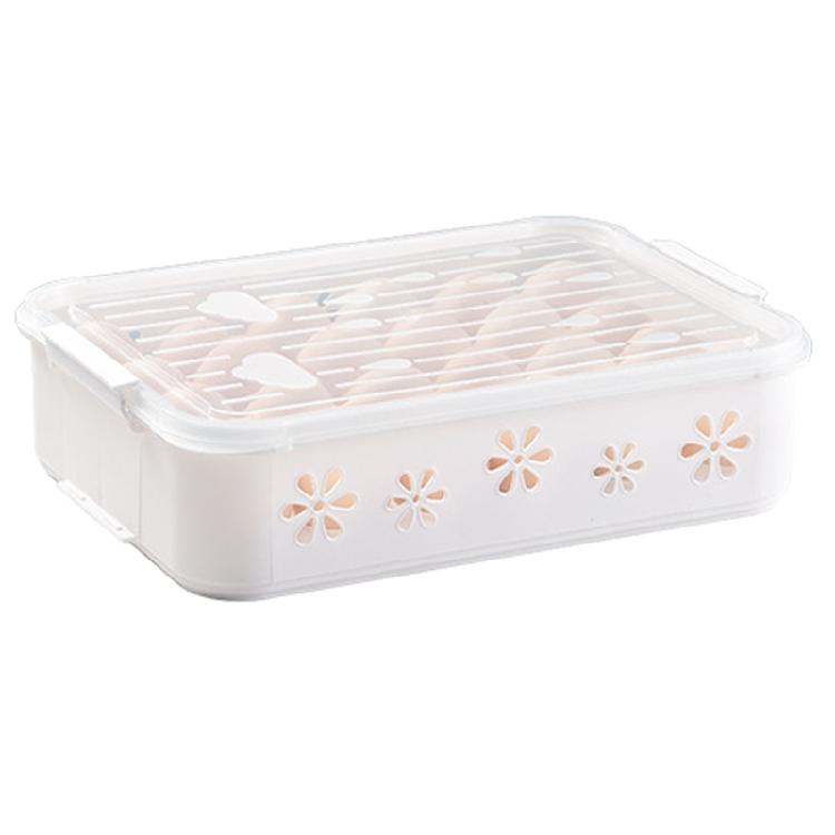 Space Saving Egg Storage Container Egg Holder for Refrigerator Organizes білий
Space Saving Egg Storage Container Egg Holder for Refrigerator Organizes білий