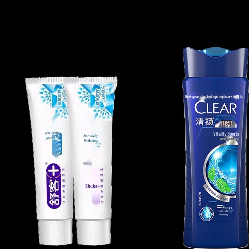 Suke Anti-Cavity Toothpaste & Clear Men s Shampoo Bundle
Suke Anti-Cavity Toothpaste & Clear Men s Shampoo Bundle