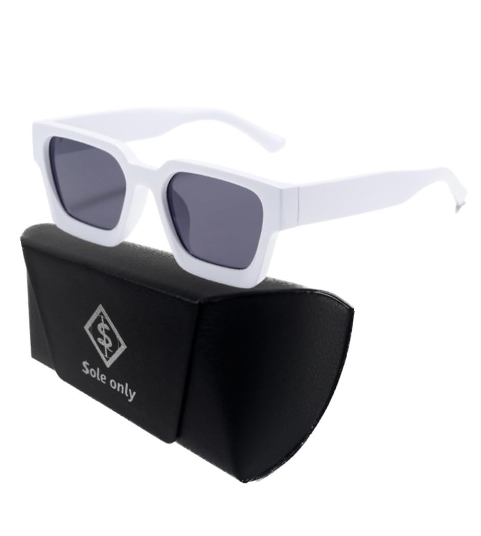 только Sole Только Квадратные Солнцезащитные очки с UV400 Хип-хоп Подсветка Аксессуары для вождения Футляр в стиле $ole Миллионер, Унисекс, Стильный, Защита, Стиль, белый
только Sole Только Квадратные Солнцезащитные очки с UV400 Хип-хоп Подсветка Аксессуары для вождения Футляр в стиле $ole Миллионер, Унисекс, Стильный, Защита, Стиль, белый