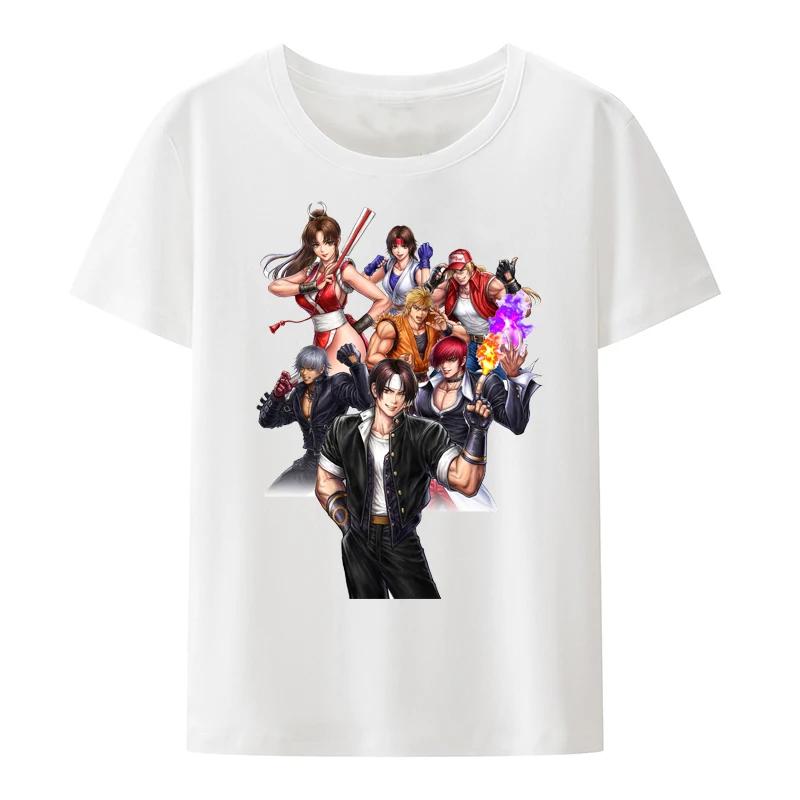 Japan Game King of Fighters Graphic Character Poster T-shirts Short-sleev Hipster Tee Camisetas T-shirt Streetwear Harajuku Tees XXXXL
Japan Game King of Fighters Graphic Character Poster T-shirts Short-sleev Hipster Tee Camisetas T-shirt Streetwear Harajuku Tees XXXXL