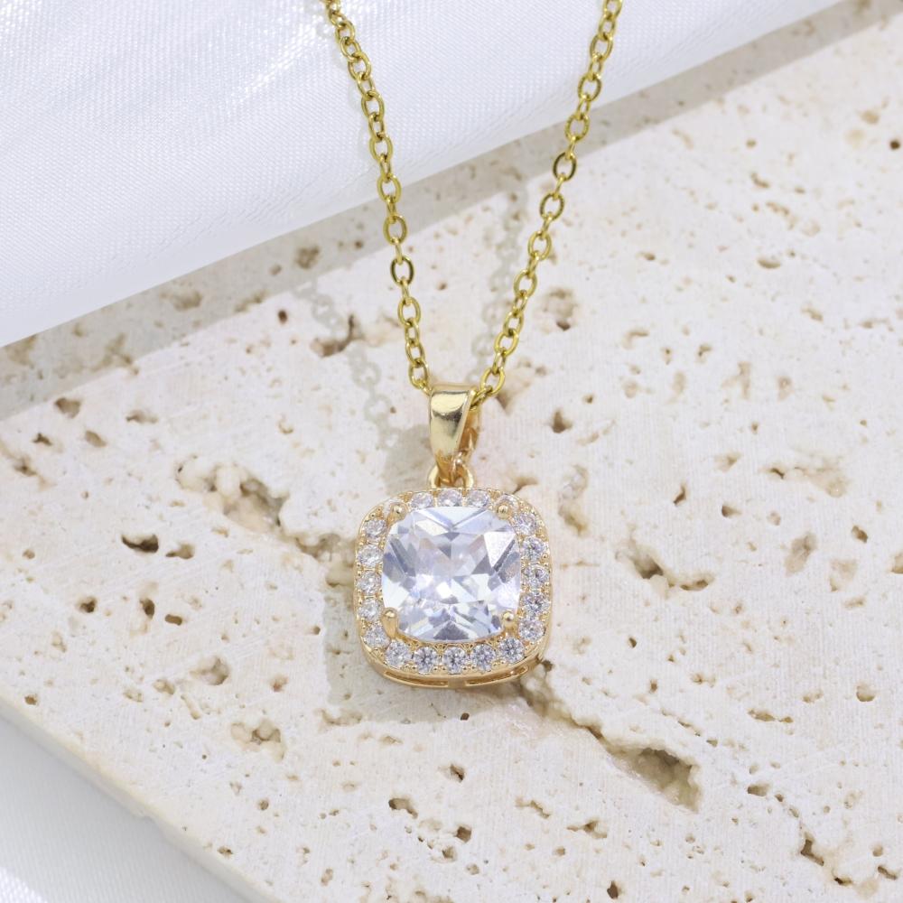 Square Pendant Necklaces for Women Fashion Zirconia Necklace Wedding Party Jewelry Accessories белый
Square Pendant Necklaces for Women Fashion Zirconia Necklace Wedding Party Jewelry Accessories белый