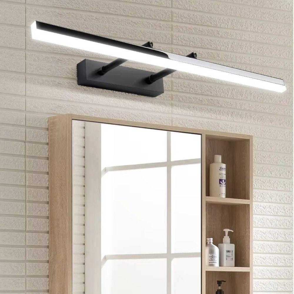 No-Drill LED Wall Light 9W 40CM Bathroom Mirror Lamp Vanity Mirror Light Washroom чорний
No-Drill LED Wall Light 9W 40CM Bathroom Mirror Lamp Vanity Mirror Light Washroom чорний