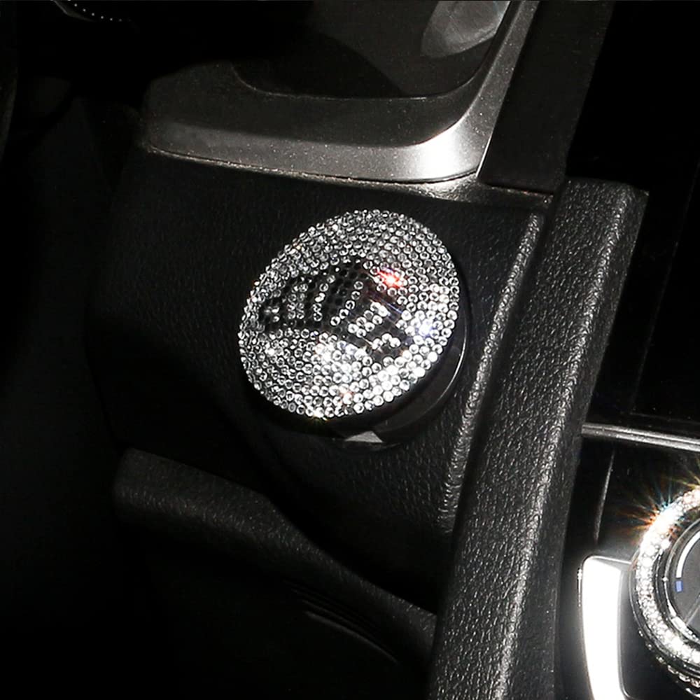 Bling Crown Push Start Button Cover, Car Engine Button Cover Bling Car Crystal Rhinestone Ring Protective Switch Universal Anti Scratch Decorative срібний
Bling Crown Push Start Button Cover, Car Engine Button Cover Bling Car Crystal Rhinestone Ring Protective Switch Universal Anti Scratch Decorative срібний