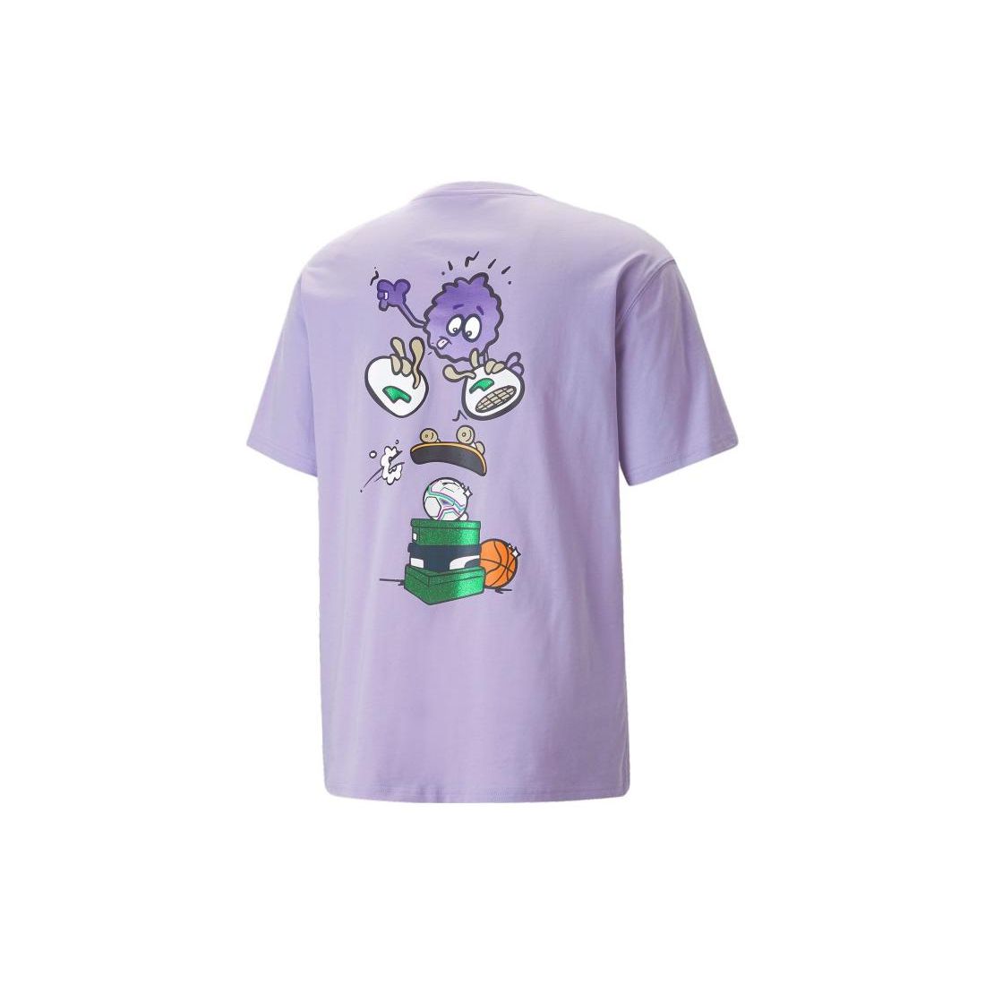 PUMA x 8enjamin Graphic Cartoon Round Neck Short Sleeve T-Shirt Unisex Tops Lavender-Purple 620703-25
PUMA x 8enjamin Graphic Cartoon Round Neck Short Sleeve T-Shirt Unisex Tops Lavender-Purple 620703-25