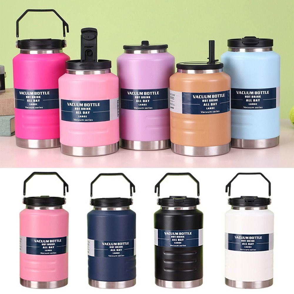 Insulated Sports Water Bottles Thickened Gym Bottles Portable Water Bottle for Man Women 2000ml/67oz білий
Insulated Sports Water Bottles Thickened Gym Bottles Portable Water Bottle for Man Women 2000ml/67oz білий