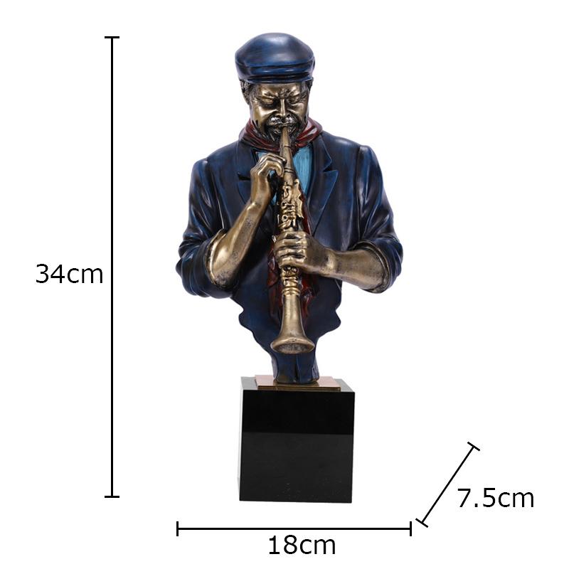 American Rural Trio Jazz Band Figures Statue Desk Decoration Ornaments Jazz Band Character Resin Sculpture Room Aesthetic Decor
American Rural Trio Jazz Band Figures Statue Desk Decoration Ornaments Jazz Band Character Resin Sculpture Room Aesthetic Decor