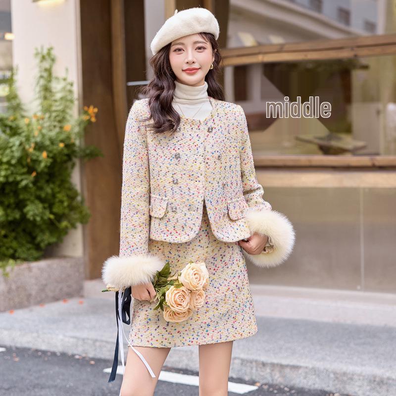 Stylish Winter Fox Fur Down Jacket & Slimming Skirt Set (YJ6819) XL (57.5-62.5 kg) серый
Stylish Winter Fox Fur Down Jacket & Slimming Skirt Set (YJ6819) XL (57.5-62.5 kg) серый