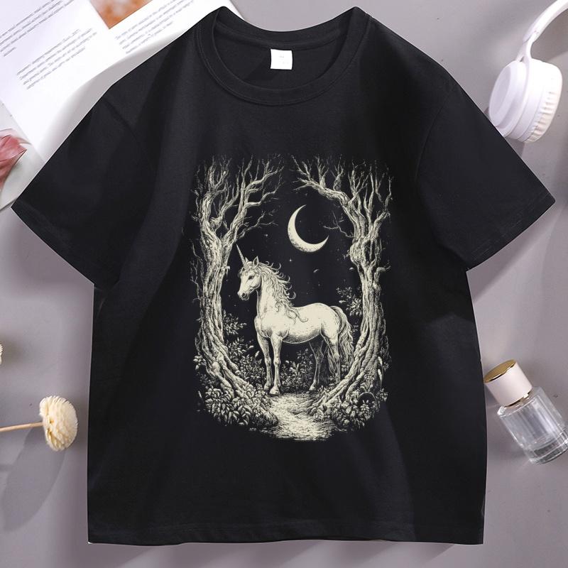 Magical Unicorn T-Shirt Whimsical Moonlight Tee Cute Unicorn Lovers T Shirt Casual Breathable Looseround Neck Tshirts 5XL різнокольоровий
Magical Unicorn T-Shirt Whimsical Moonlight Tee Cute Unicorn Lovers T Shirt Casual Breathable Looseround Neck Tshirts 5XL різнокольоровий
