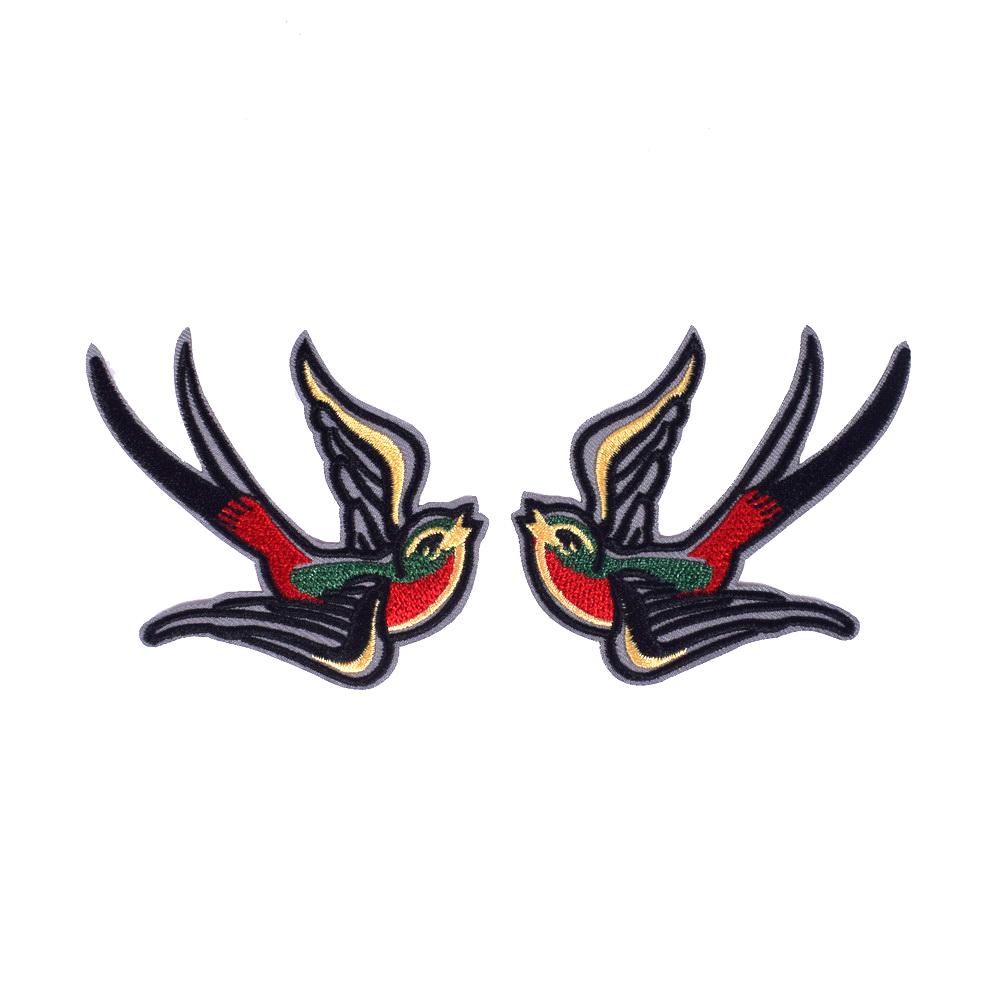 1 пара розово-серых нашивок с вышивкой ласточек, аппликация, нашивка для одежды, украшение серый
1 пара розово-серых нашивок с вышивкой ласточек, аппликация, нашивка для одежды, украшение серый