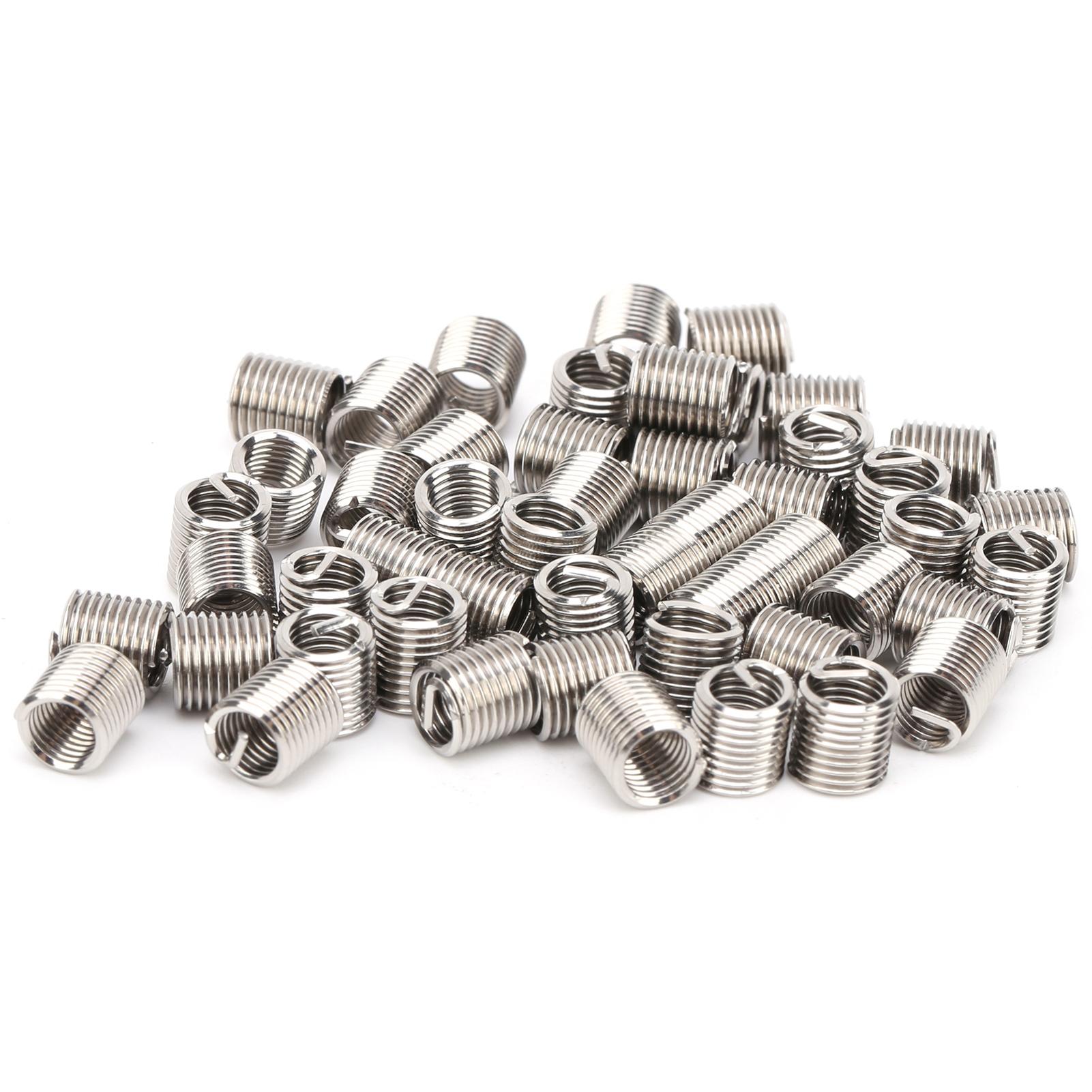 50Pcs Thread Inserts Male Female Reducing Nut Repair Tool Steel Wire Fastener 10322D
50Pcs Thread Inserts Male Female Reducing Nut Repair Tool Steel Wire Fastener 10322D