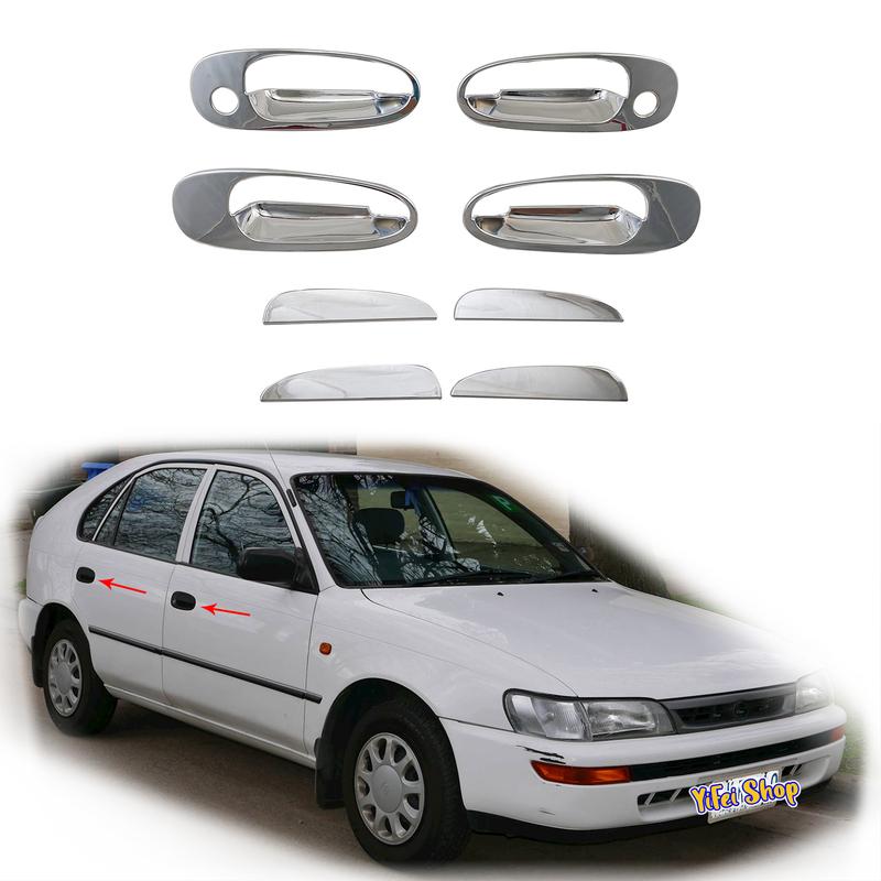 1996 1997 1998 1999 2000 Для Toyota Corolla Новый Автомобиль ABS Хромированные Аксессуары Покрытые Накладка на Ручку Дверную Чаша Ручки Накладка Стиль Наклейки
1996 1997 1998 1999 2000 Для Toyota Corolla Новый Автомобиль ABS Хромированные Аксессуары Покрытые Накладка на Ручку Дверную Чаша Ручки Накладка Стиль Наклейки