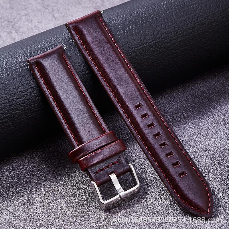 High-End Genuine Leather Watch Strap for 24MM/26MM Pin Buckle – DW Style Hot Seller. 22MM Black Buckle вино красного
High-End Genuine Leather Watch Strap for 24MM/26MM Pin Buckle – DW Style Hot Seller. 22MM Black Buckle вино красного