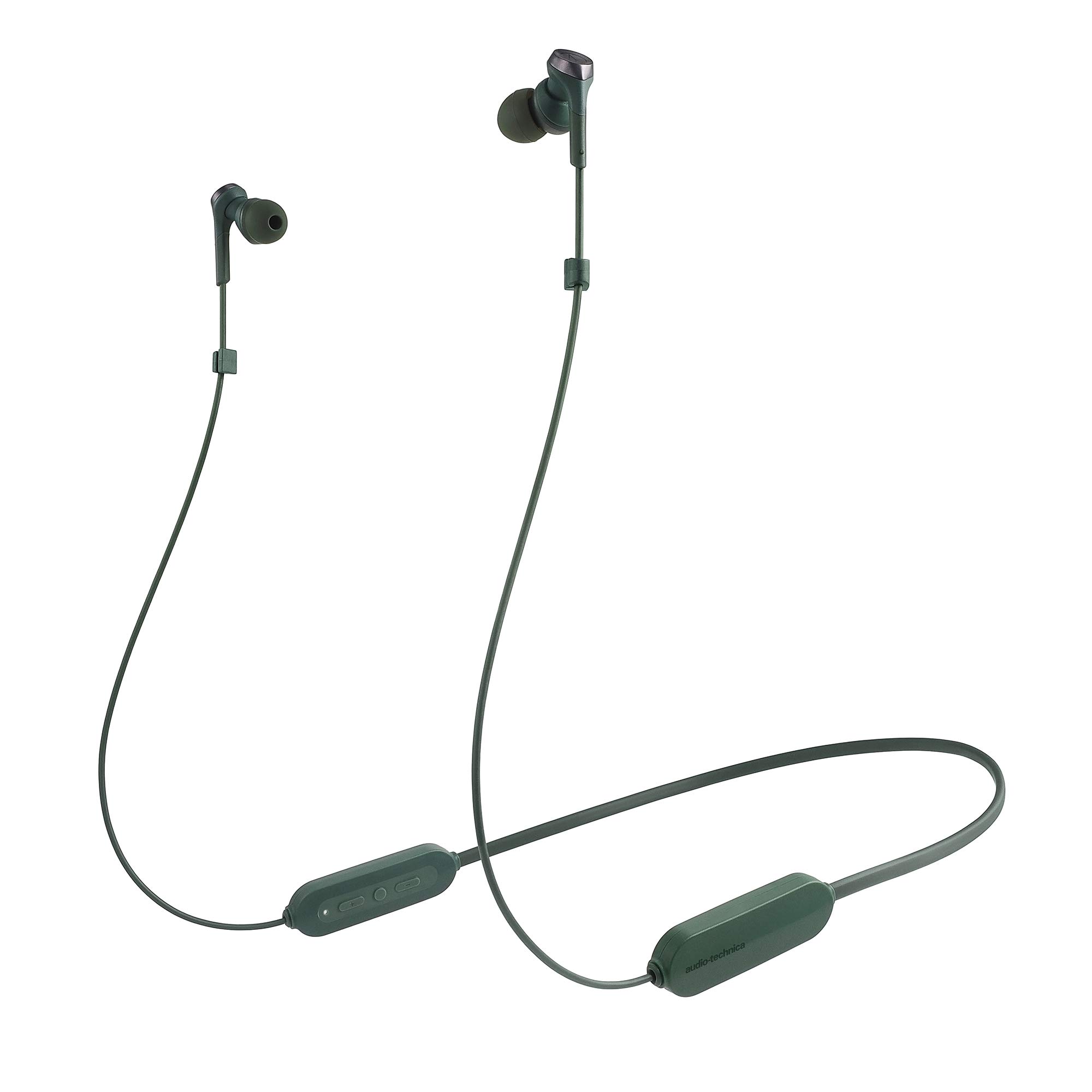 GR Wireless Earphones bluetooth Deep Bass to Approximately 20 Hours of Continuous GR Green Audio-Technica ATH-CKS330XBT [SOLID BASS/Splashproof
GR Wireless Earphones bluetooth Deep Bass to Approximately 20 Hours of Continuous GR Green Audio-Technica ATH-CKS330XBT [SOLID BASS/Splashproof