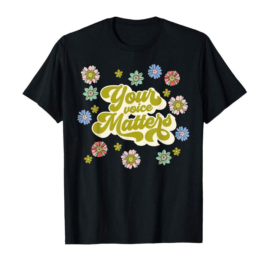 Your Voice Matters Slp T-Shirt Anime T Shirt Couple Matching Clothes,100% Cotton T-Shirt S разноцветный
Your Voice Matters Slp T-Shirt Anime T Shirt Couple Matching Clothes,100% Cotton T-Shirt S разноцветный