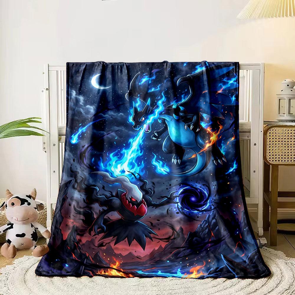 A fiery blue dragon and dark figure clash amidst a night sky and lava. for all seasons blanket lunch break throw gift 80cm x 120cm
A fiery blue dragon and dark figure clash amidst a night sky and lava. for all seasons blanket lunch break throw gift 80cm x 120cm