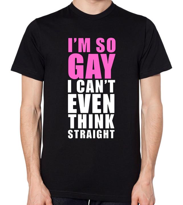I m So Gay I Can t Even Think Straight T-Shirt Funny Gay Les Lesbian Tee Top 5XL різнокольоровий
I m So Gay I Can t Even Think Straight T-Shirt Funny Gay Les Lesbian Tee Top 5XL різнокольоровий