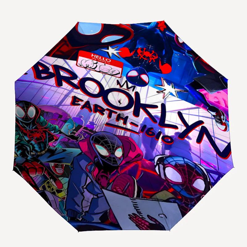 1PC SpiderMan: Across the SpiderVerse Automatic Open/Close, 8-Rib Durable Frame Compact Travel Umbrella for Men & Women 006
1PC SpiderMan: Across the SpiderVerse Automatic Open/Close, 8-Rib Durable Frame Compact Travel Umbrella for Men & Women 006