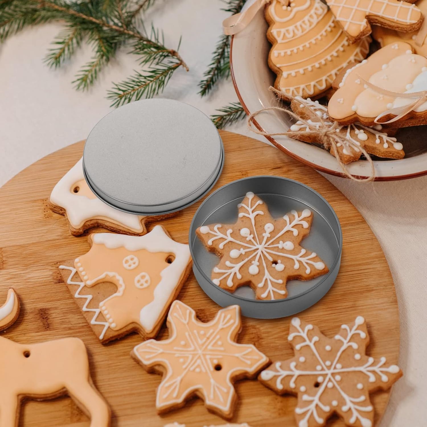 1 набор форм для печенья из нержавеющей стали, пищевой инструмент для выпечки печенья, мусса, конфет и желе, гибкие, легко извлекаемые формы для креативной выпечки
1 набор форм для печенья из нержавеющей стали, пищевой инструмент для выпечки печенья, мусса, конфет и желе, гибкие, легко извлекаемые формы для креативной выпечки