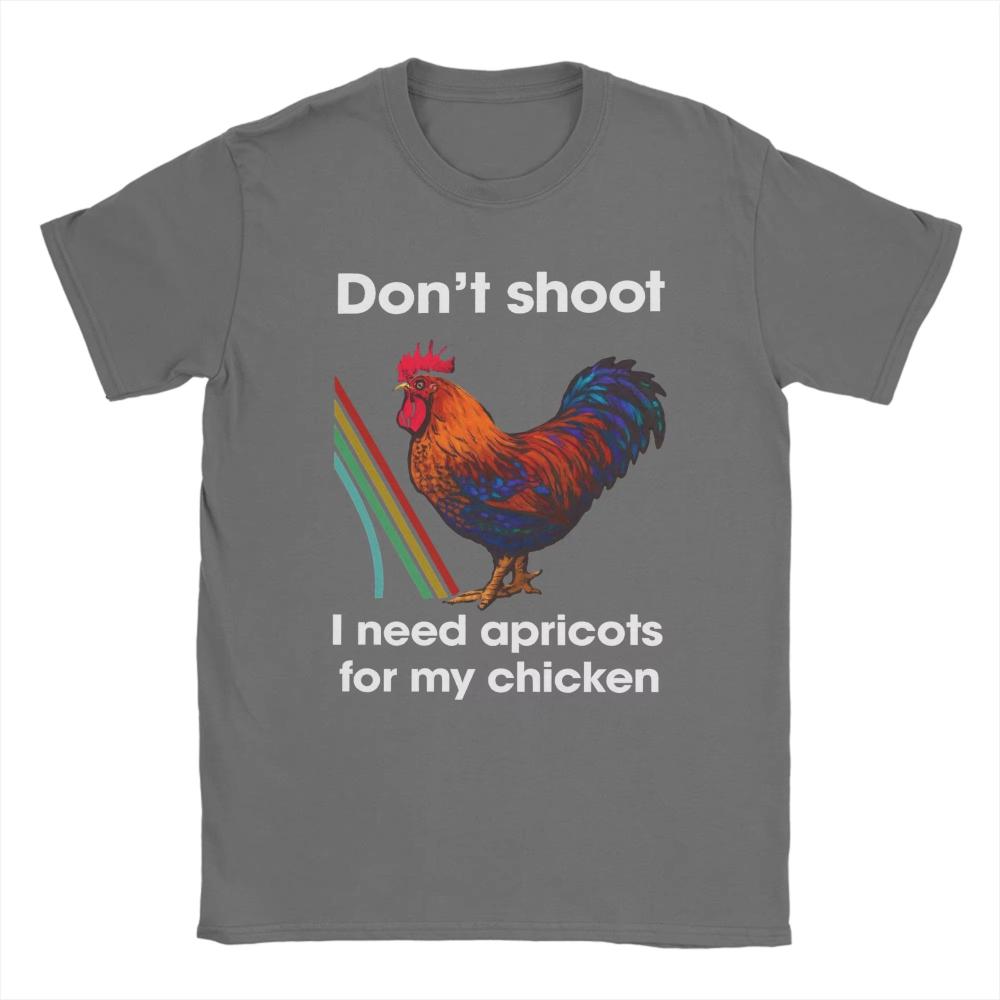 Don t Shoot I Need Apricots for My Chicken Arc Raiders T-Shirt Men Leisure Cotton Tee Shirt Short Sleeve T Shirts Clothing 3XL
Don t Shoot I Need Apricots for My Chicken Arc Raiders T-Shirt Men Leisure Cotton Tee Shirt Short Sleeve T Shirts Clothing 3XL