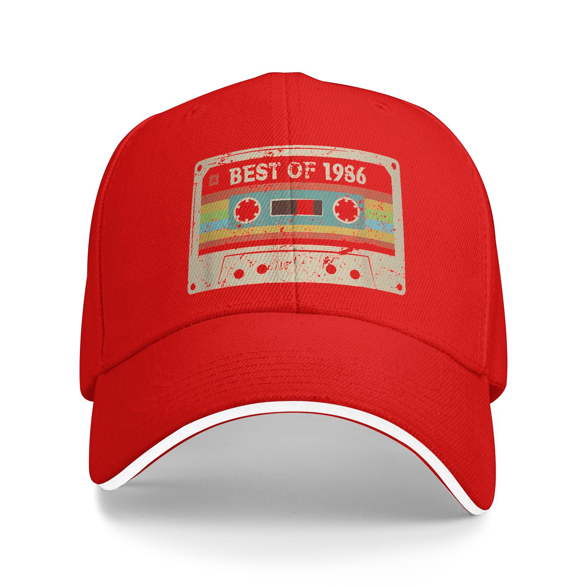 Summer Casual Baseball Cap Best 1986 Vintage 40 Year Old Bday 40th Birthday Outdoor Trucker Hat For Men Streetwear Snapback Cap One Size
Summer Casual Baseball Cap Best 1986 Vintage 40 Year Old Bday 40th Birthday Outdoor Trucker Hat For Men Streetwear Snapback Cap One Size