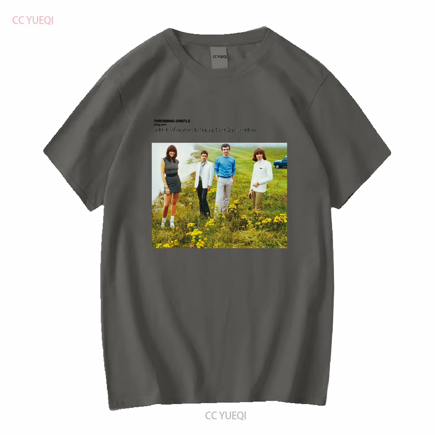 Throbbing Gristle Band Bring You Jazz Funk T Shirt All Size QX0136 long or short sleeves vintage Washed Stretched Slightly 4XL
Throbbing Gristle Band Bring You Jazz Funk T Shirt All Size QX0136 long or short sleeves vintage Washed Stretched Slightly 4XL