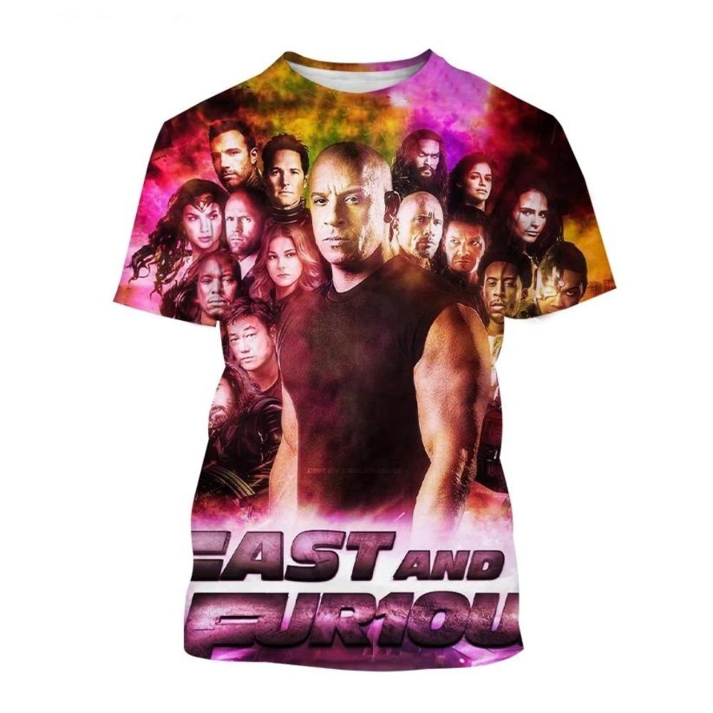 Fast and Furious 3D Print T-Shirts Men Women Street Casual Short Sleeve T Shirt Oversized Harajuku Y2k Tops Tees Kids Clothing S
Fast and Furious 3D Print T-Shirts Men Women Street Casual Short Sleeve T Shirt Oversized Harajuku Y2k Tops Tees Kids Clothing S
