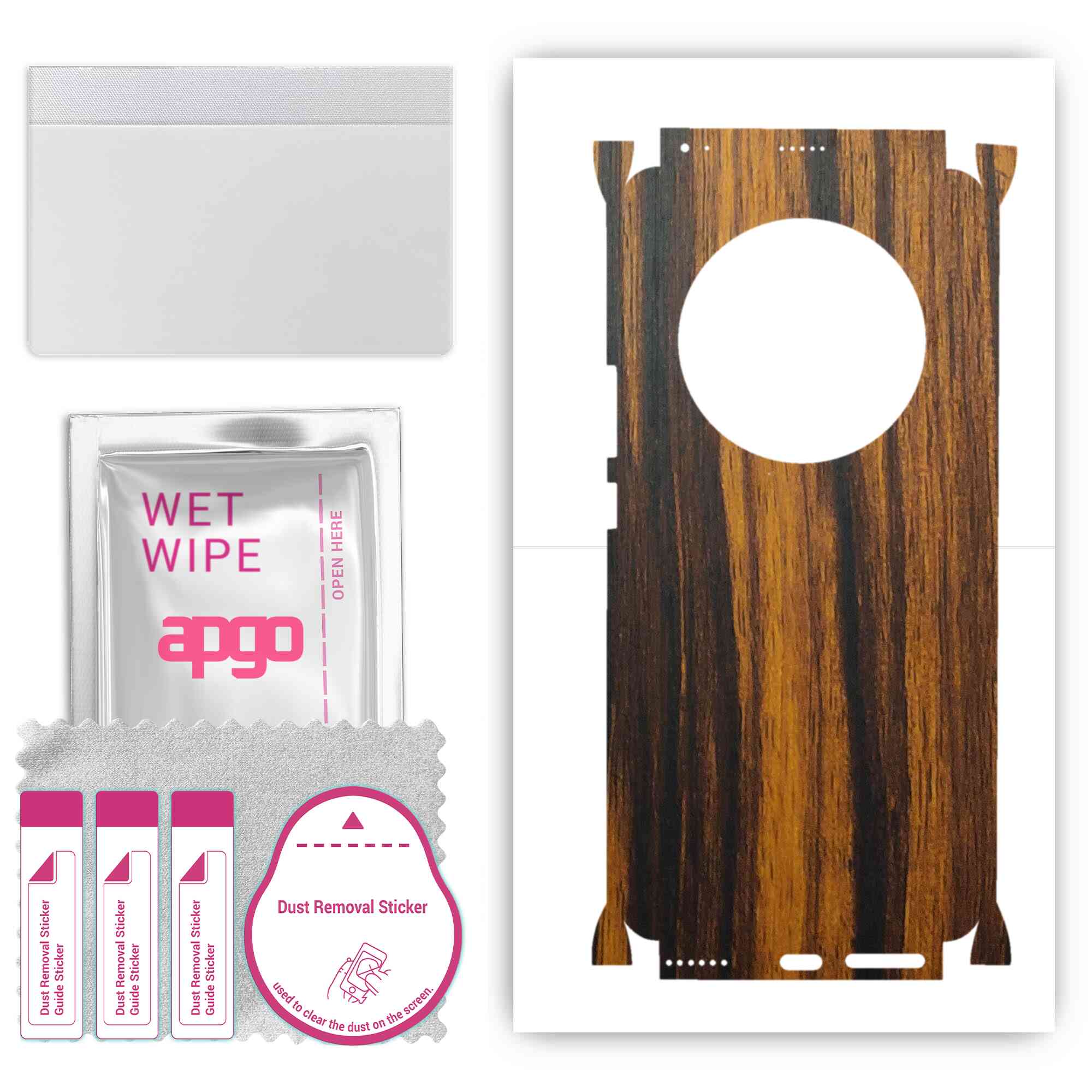 Apgo Protective Skin Sticker for the back+sides compatible with Honor Magic4 Pro, Full Wrap Film, Foil, Vinyl - Pattern Tigerwood
Apgo Protective Skin Sticker for the back+sides compatible with Honor Magic4 Pro, Full Wrap Film, Foil, Vinyl - Pattern Tigerwood