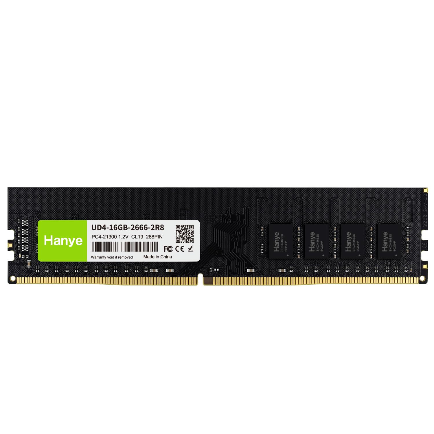 Пам ять для ПК 16GB 288pin DIMM Hanye CL19 PC4-21300(DDR4-2666) 1,2 В UD4-16GB-2666-2R8
Пам ять для ПК 16GB 288pin DIMM Hanye CL19 PC4-21300(DDR4-2666) 1,2 В UD4-16GB-2666-2R8