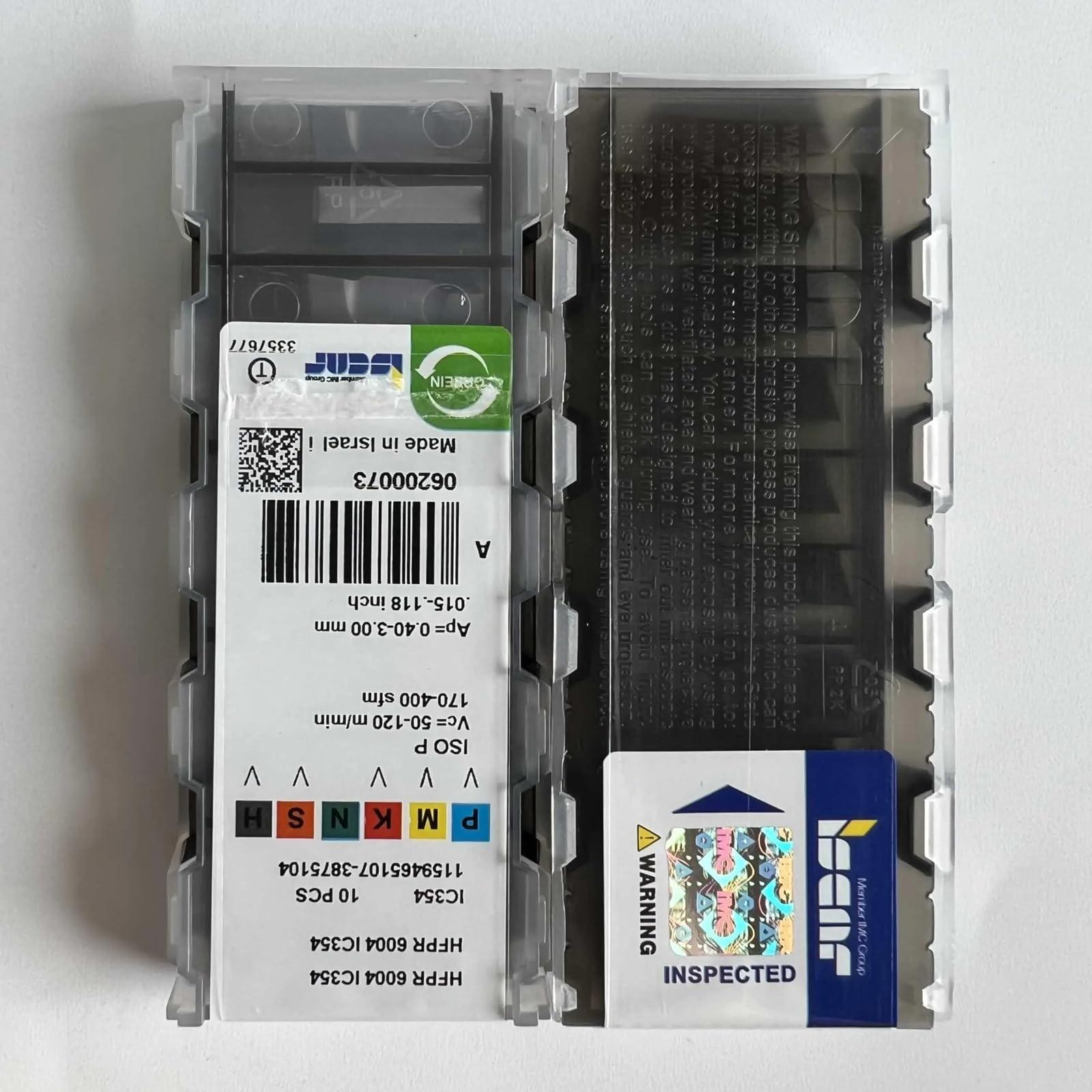 HFPR6004 IC354 /Industrial indexable Carbide Inserts 10 PCS
HFPR6004 IC354 /Industrial indexable Carbide Inserts 10 PCS