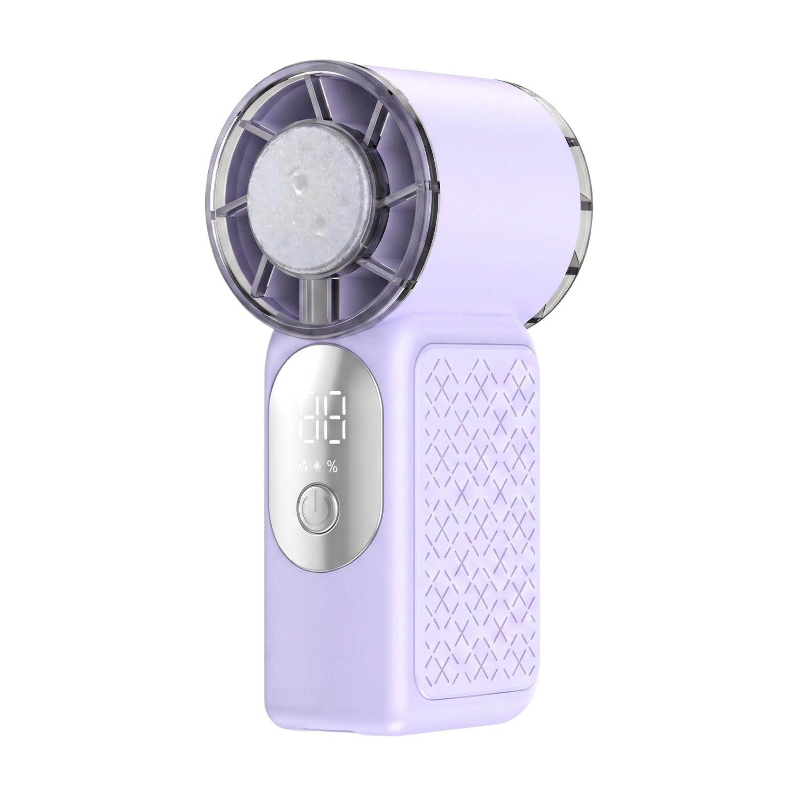 Portable Mini Bladeless Fan with Cooling Ice Pack Digital Display Compact Turbo Pocket Fan for Outdoor Use USB Rechargeable One Size фіолетовий
Portable Mini Bladeless Fan with Cooling Ice Pack Digital Display Compact Turbo Pocket Fan for Outdoor Use USB Rechargeable One Size фіолетовий
