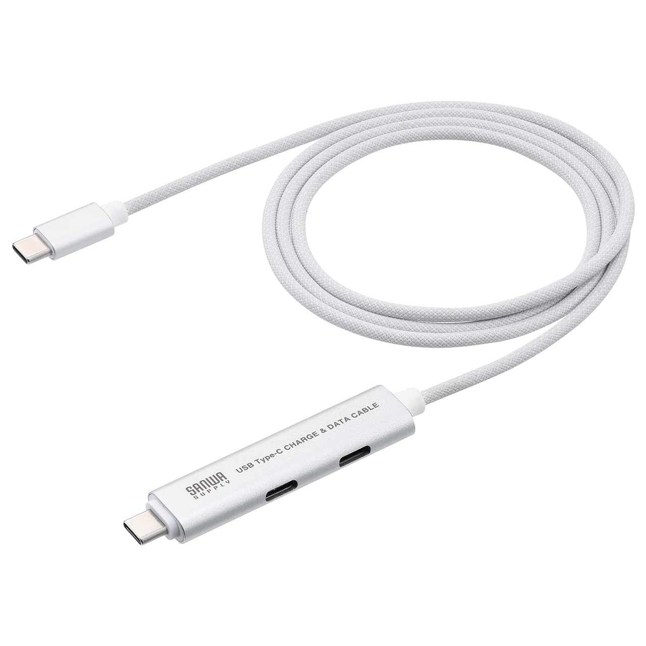 Sanwa Direct USB-C Cable with USB C Hub, PD Compatible, PD 100W, USB 3.2 Gen 1, USB 5Gbps, Portable, Fast Charging, 1m, Silver, 400-HUBC34S
Sanwa Direct USB-C Cable with USB C Hub, PD Compatible, PD 100W, USB 3.2 Gen 1, USB 5Gbps, Portable, Fast Charging, 1m, Silver, 400-HUBC34S