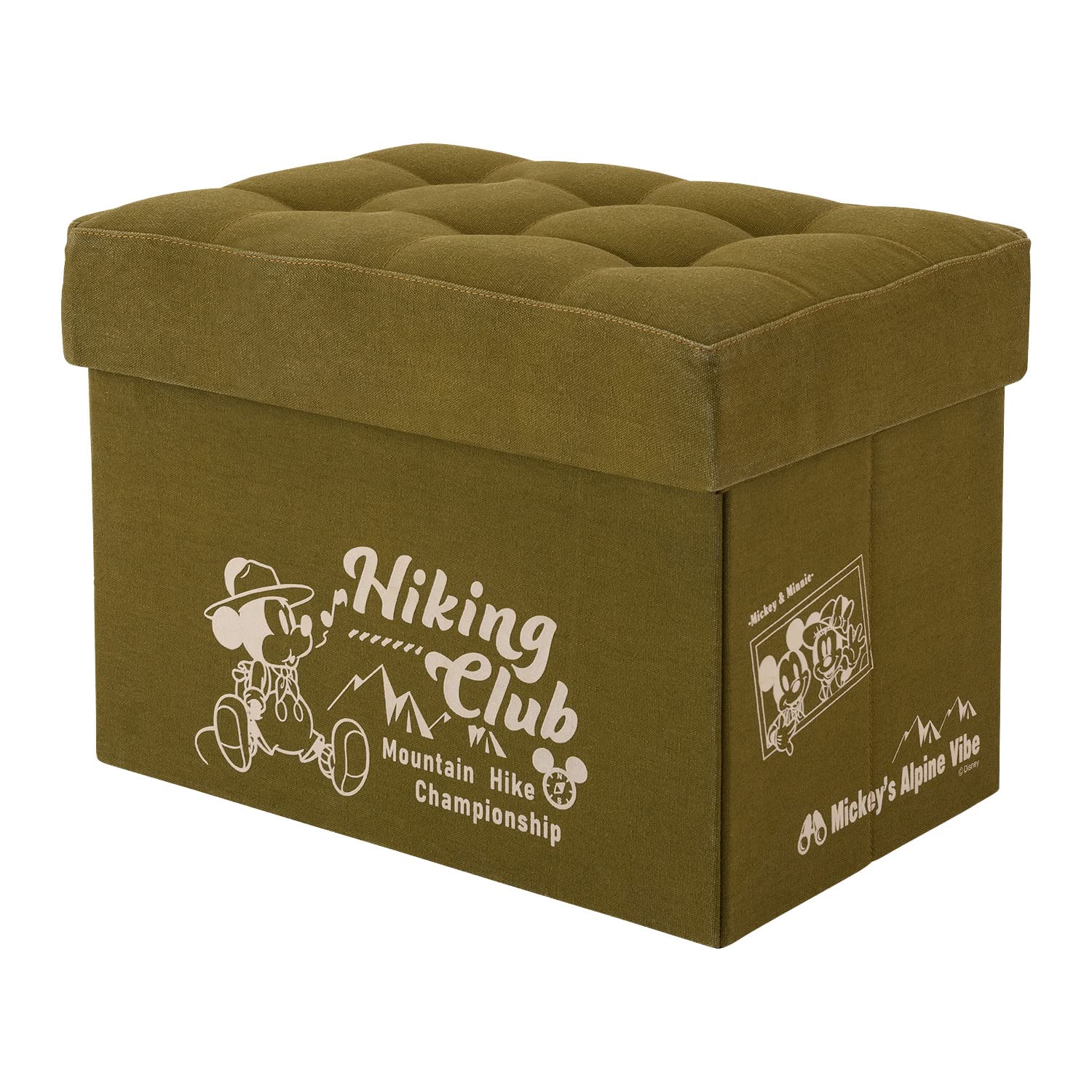 Doshisha Storage Box Stool, Green, 50cm Wide x 31cm Deep x 34cm High, DS5030M-GR, Mickey Mouse
Doshisha Storage Box Stool, Green, 50cm Wide x 31cm Deep x 34cm High, DS5030M-GR, Mickey Mouse