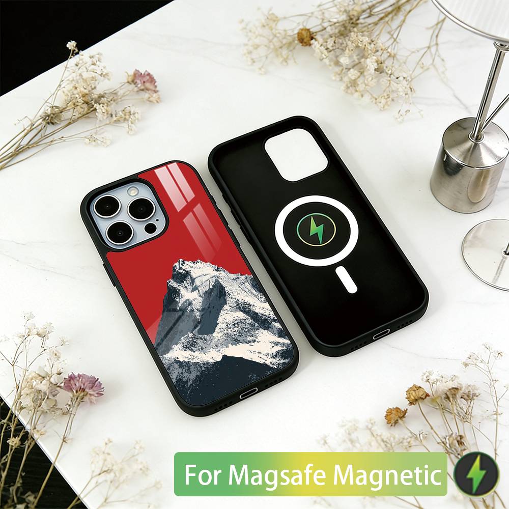 Snow mountain Phone Case For iPhone17,16,15,14,13,12,11 Plus,Pro Magnetic with Magsafe Wireless Charging iPhone14Pro
Snow mountain Phone Case For iPhone17,16,15,14,13,12,11 Plus,Pro Magnetic with Magsafe Wireless Charging iPhone14Pro