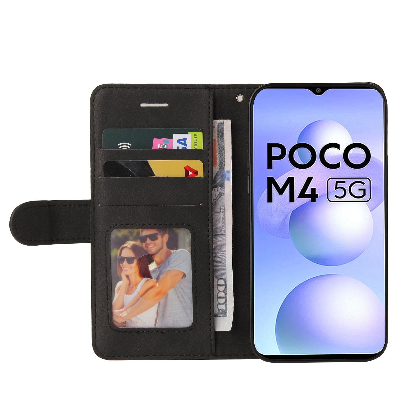 For Xiaomi Poco M4 5G/Poco M5 (India) 4G Leather Case Wallet Stand Color Splicing Phone Cover Black
For Xiaomi Poco M4 5G/Poco M5 (India) 4G Leather Case Wallet Stand Color Splicing Phone Cover Black
