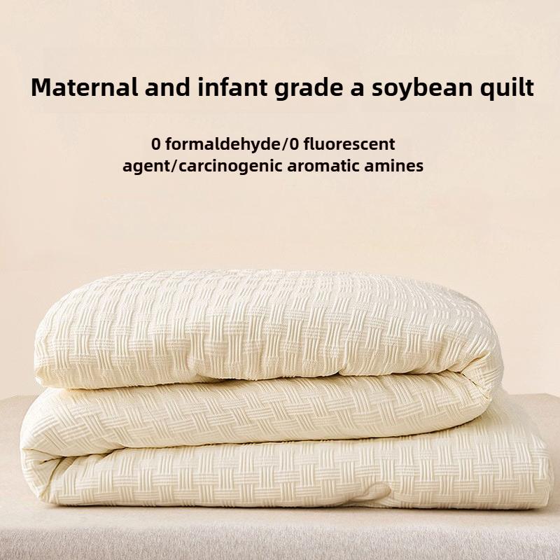 Class A Soybean Quilt Comforter Core Air Conditioning Summer Cool Quilt Thin Section Home Textiles Cotton Bedding Single Double 150x200cm 1KG
Class A Soybean Quilt Comforter Core Air Conditioning Summer Cool Quilt Thin Section Home Textiles Cotton Bedding Single Double 150x200cm 1KG