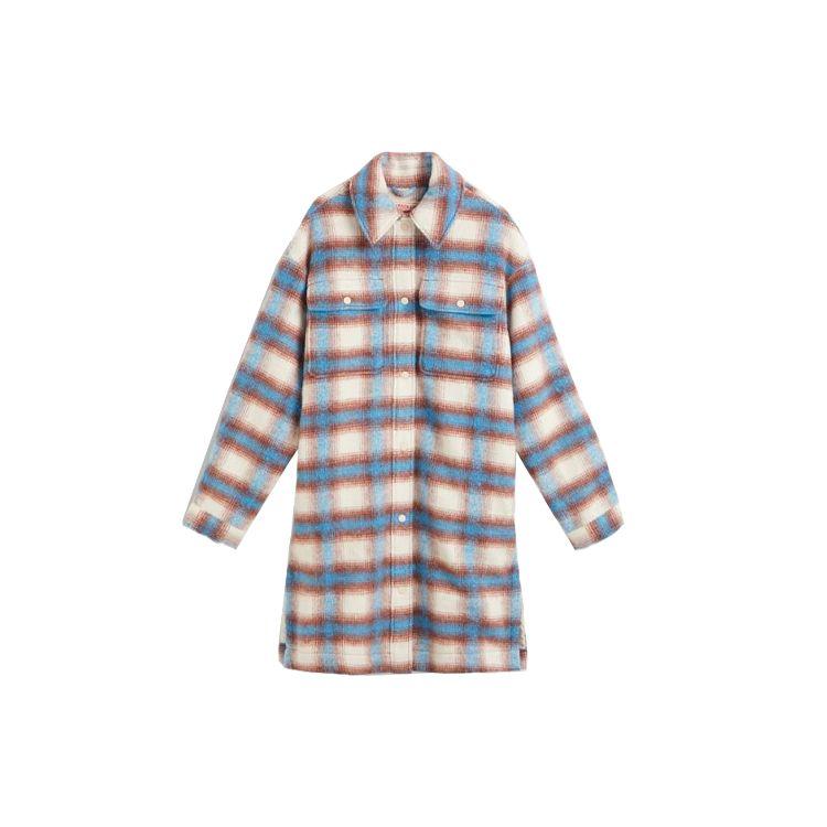 Куртка-рубашка Levis Selma Повседневная Клетчатая Средней Длины Пальто с Лацканами Женские пальто Синий A0716-0000 S
Куртка-рубашка Levis Selma Повседневная Клетчатая Средней Длины Пальто с Лацканами Женские пальто Синий A0716-0000 S