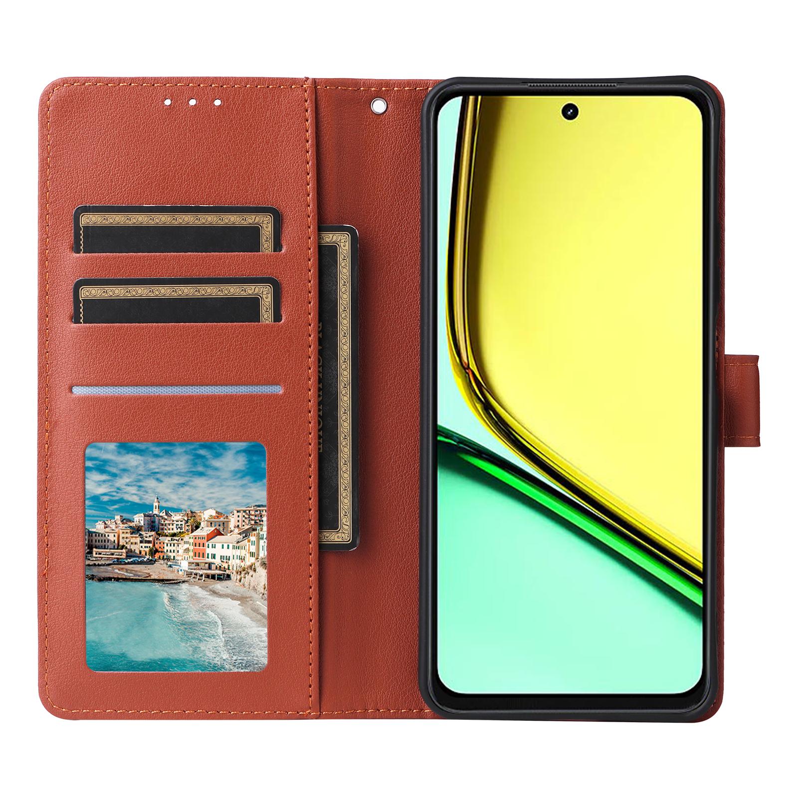 For Realme C67 4G/12 Lite 4G Case Wallet Stand View PU Leather Phone Cover with Wrist Strap Rose Gold
For Realme C67 4G/12 Lite 4G Case Wallet Stand View PU Leather Phone Cover with Wrist Strap Rose Gold