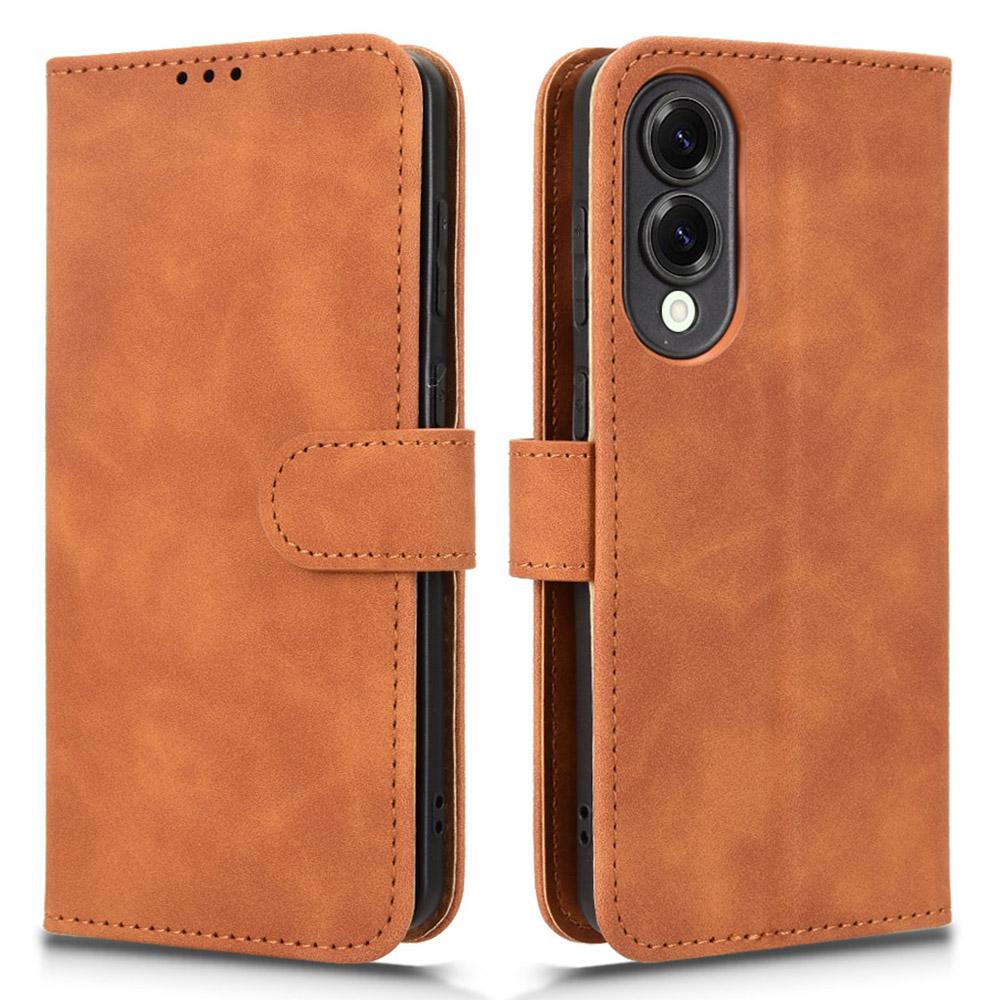For Samsung Galaxy S25 Edge Leather Case Skin Feel Anti Drop Wallet Flip Phone Cover Brown
For Samsung Galaxy S25 Edge Leather Case Skin Feel Anti Drop Wallet Flip Phone Cover Brown