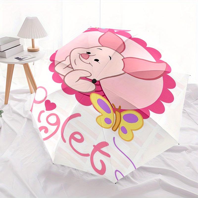 Piglet,Butterfly Theme Automatic Compact Folding Cute Umbrella - Portable and Durable, 8-Bone Iron Umbrella for All Weather0707095
Piglet,Butterfly Theme Automatic Compact Folding Cute Umbrella - Portable and Durable, 8-Bone Iron Umbrella for All Weather0707095