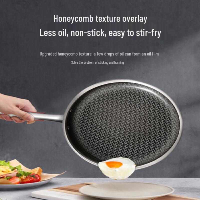 Kambach 316L Stainless Steel Non-Stick Frying Pan
Kambach 316L Stainless Steel Non-Stick Frying Pan