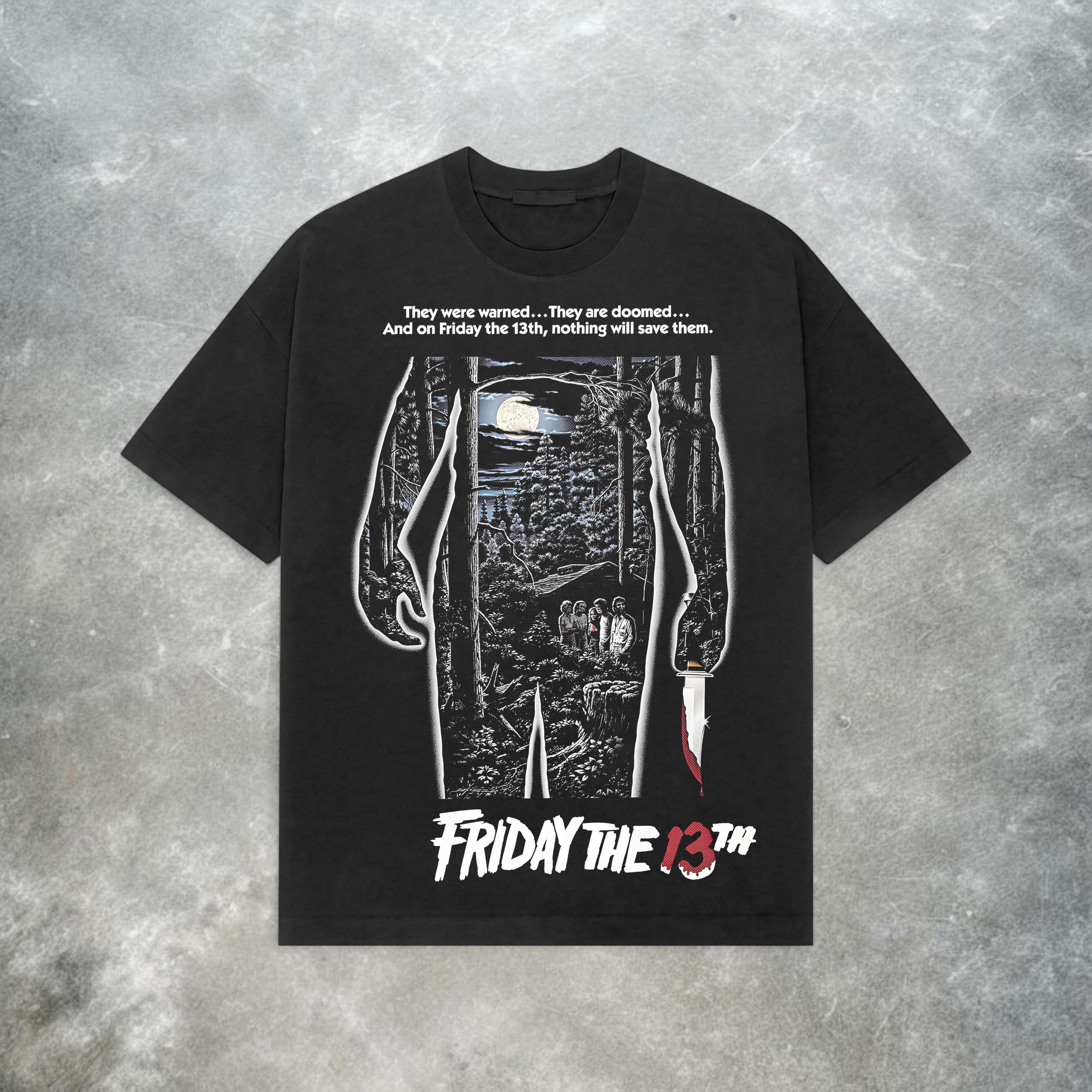 Retro version of Jason Warhols Friday the 13th Classic horror movie Tshirt Pure couples street style for all seasons XL
Retro version of Jason Warhols Friday the 13th Classic horror movie Tshirt Pure couples street style for all seasons XL