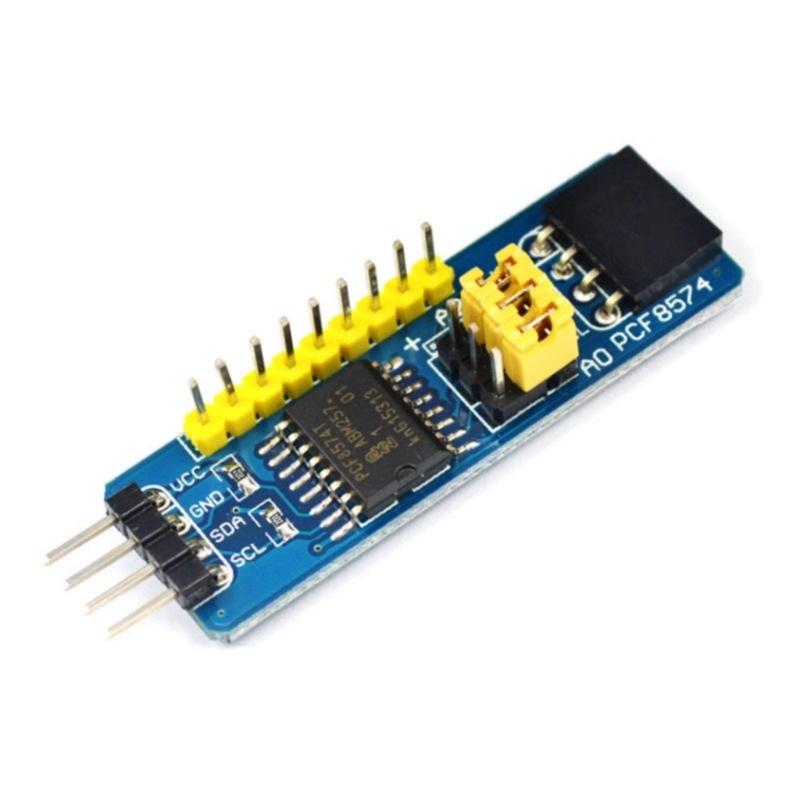 PCF8574 Programmable GPIO Expansion Module I2C Interfaces 8Bit Input Output Board LED Indicators 1
PCF8574 Programmable GPIO Expansion Module I2C Interfaces 8Bit Input Output Board LED Indicators 1